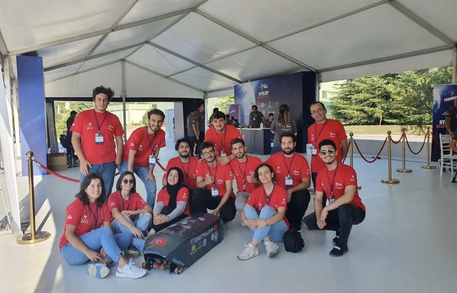 Spectra ekibi, TEKNOFEST Hyperloop Geliştirme Yarışması'nda